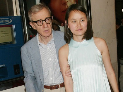 NEW YORK - SEPTEMBER 16: (HOLLYWOOD REPORTER OUT) Director/actor Woody Allen and wife Soon