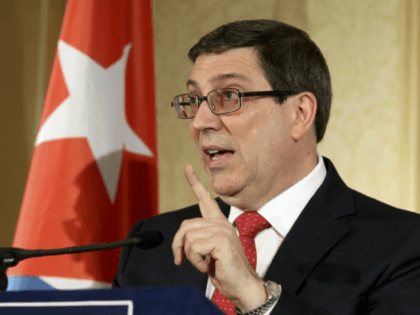 Cuban Foreign Minister Bruno Rodriguez Parilla