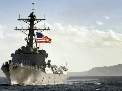 U.S. Navy file photo of USS Chafee (DDG 90), Feb. 2012