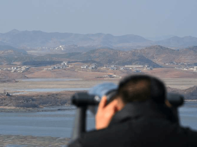 The Demilitarized Zone (DMZ) dividing the two Koreas is one of the most fortified location