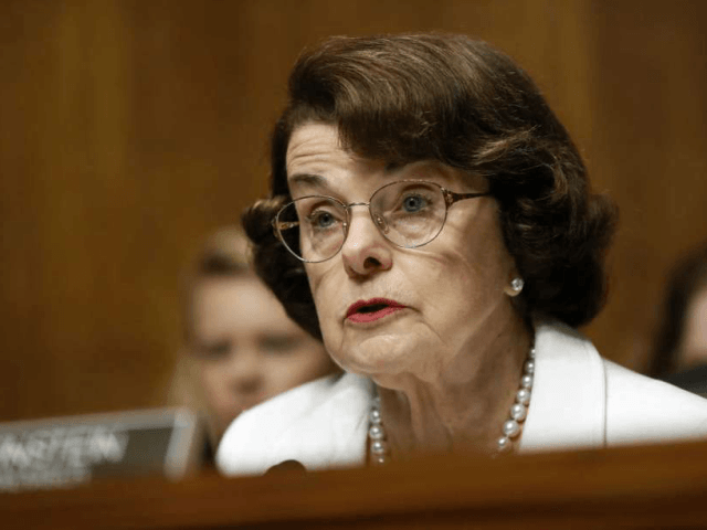 FILE - In this July 12, 2017, file photo, Sen. Dianne Feinstein, D-Calif., ranking member on the Senate Judiciary Committee, speaks on Capitol Hill in Washington. Feinstein is giving her strongest hints so far that she’s going to seek a fifth full Senate term in 2018. She told NBC’s ``Meet …