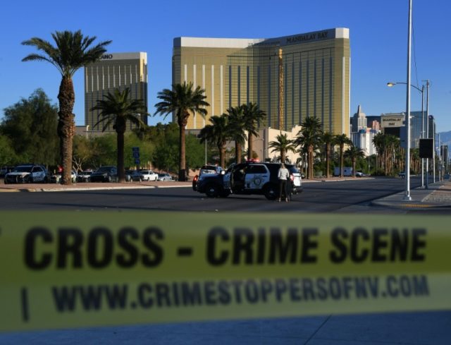 The gunman holed himself up inside a hotel room on the 32nd floor of Las Vegas' Mandalay H