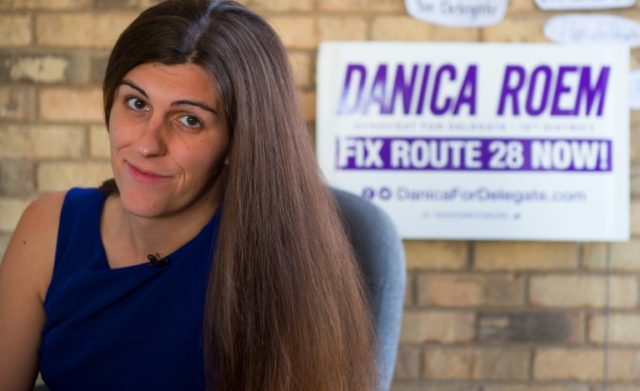 Danica Roem, a former journalist running for office in Virginia, says she is not entering