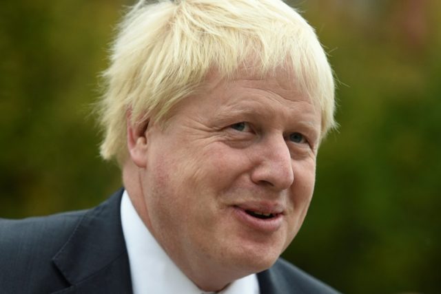 British Foreign Secretary Boris Johnson voiced concern after a British human rights activi