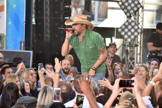 Jason Aldean has repeatedly voiced dismay at the carnage but steered clear of discussion o