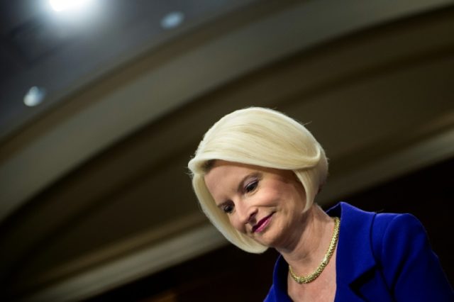 Callista Gingrich, wife of former House speaker and Republican US presidential hopeful New