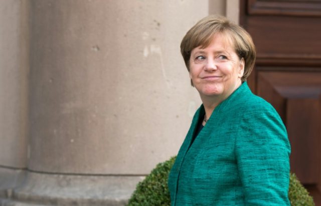 The centre-right German Chancellor Angela Merkel is faced with a surge of support for far-
