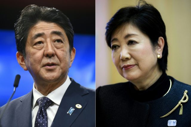 Prime Minister Shinzo Abe is poised for a comfortable victory over Yuriko Koike