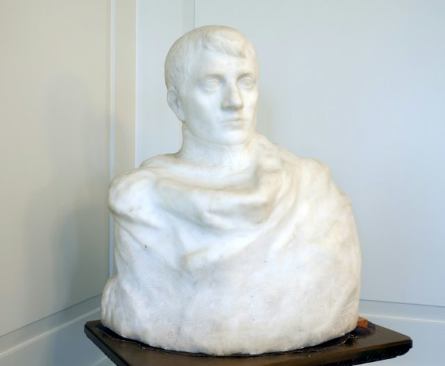 The Napoleon bust, by Rodin, was discovered in 2014 in New Jersey by a 22-year-old art his