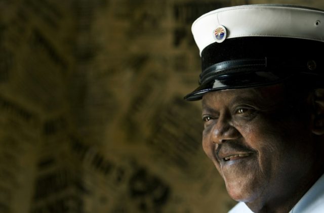 New Orleans resident and legendary piano man Fats Domino, seen here in 2007, has died aged