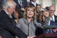 Gabby Giffords, John Lewis, Mike Thompson Gabby Giffords, John Lewis, Mike Thompson