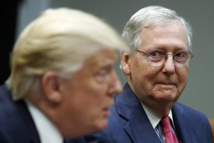 Donald Trump, Mitch McConnell