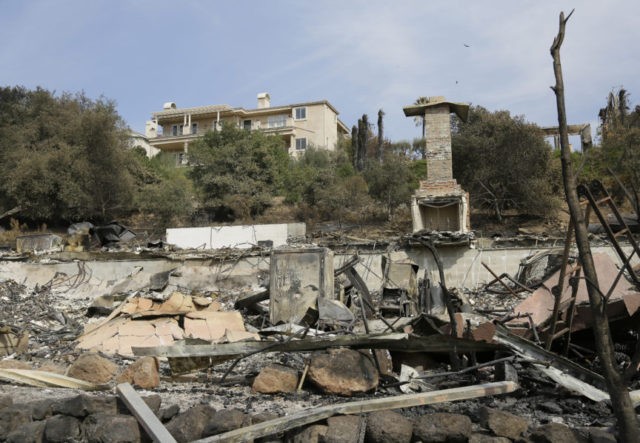 Houses spared by massive fires bring joy and sense of loss - Breitbart