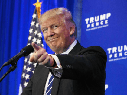 AP Evan Vucci Trump Pointing