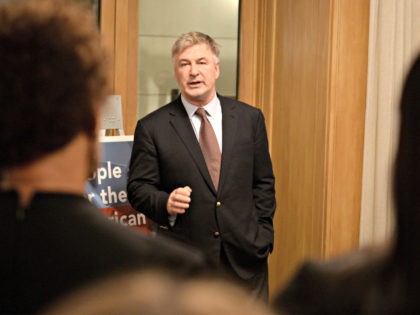 Alec Baldwin attends the Get Out The Vote celebration for People For The American Way on N