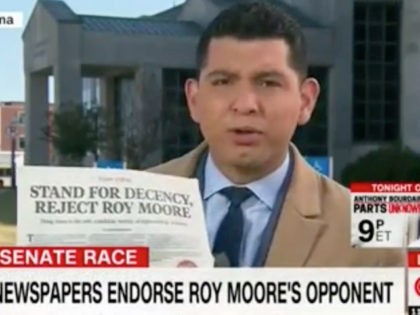 Sunday on "CNN Newsroom" during a live report from Alabama, a …