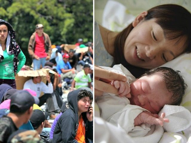 Chain Migration Immigrants, Mother and Newborn Split
