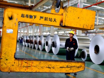 Chinese aluminum exports