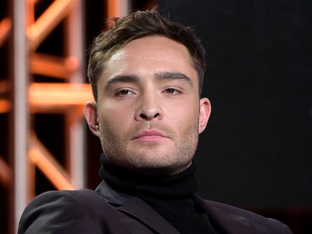 Ed Westwick attends the "Snatch" panel at the Crackle portion of the Winter Television Cri