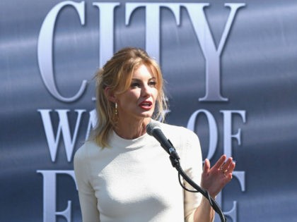Honoree Faith Hill during the Nashville Music City Walk Of Fame Induction Ceremony at Nashville Music City Walk of Fame on October 5, 2016 in Nashville, Tennessee. (Photo by Rick Diamond/Getty Images)