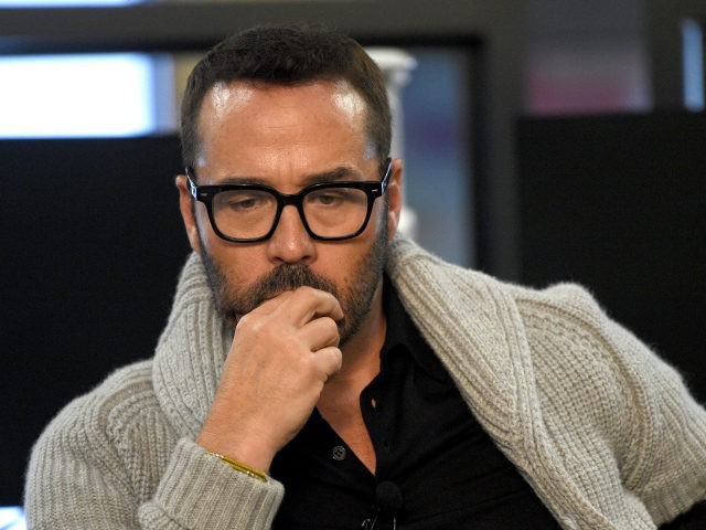 Jeremy Piven participates in the "Wisdom of the Crowd" panel during the CBS Tele