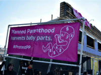 Planned Parenthood harvests baby parts sign Planned Parenthood harvests baby parts sign