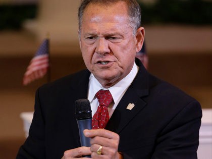 FILE - In this June 28, 2015, file photo, Alabama Supreme Court Chief Justice Roy Moore speaks to the congregation of Kimberly Church of God in Kimberly, Ala. Moore continues to fight against gay marriage in the state, suggesting on Wednesday, Jan. 6, 2016, that Alabama probate judges should refuse …