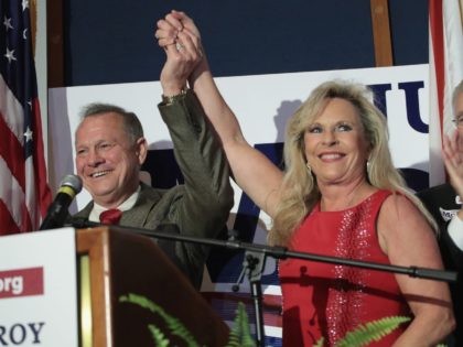 Roy Moore and Kayla Moore (Scott Olson / Getty)