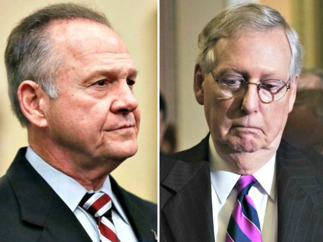 Roy Moore faces mitch-mcconnell