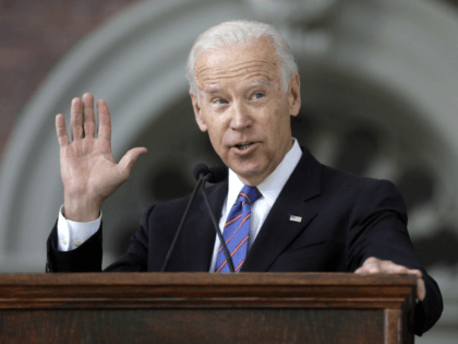 FILE - In this May 24, 2017, file photo, former Vice President Joe Biden delivers the annual Harvard College Class Day address on the campus of Harvard University, in Cambridge, Mass. Just days after launching a new political action committee, former Biden will join Republican officials and donors at a …