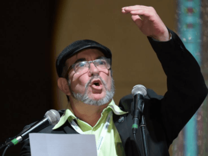 FARC leader Rodrigo Londono, known as "Timochenko," said the demobilized rebel group was being transformed into a "new, exclusively political organization" in Colombia