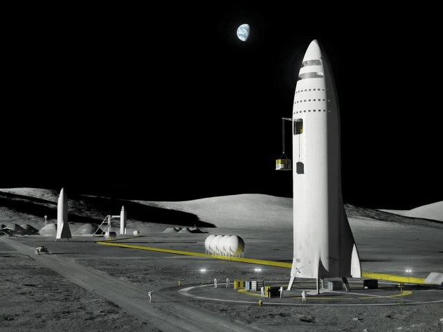 This artist's rendering made available by Elon Musk on Friday, Sept. 29, 2017 shows SpaceX