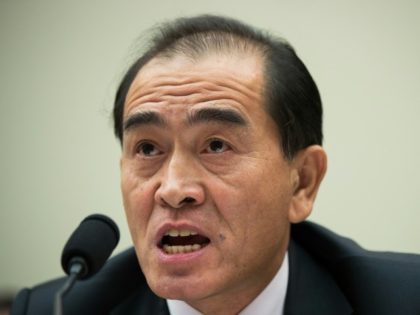 Thae Yong-Ho was testifying before the Foreign Affairs Committee in the House of Represent