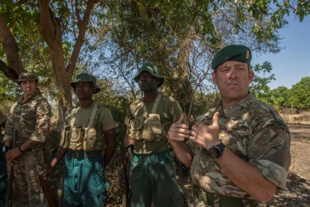 Seven British soldiers are in Malawi to train 35 of the country's anti-poaching rangers