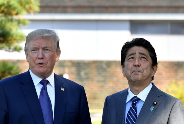 Despite the touch talk on trade, Donald Trump has formed a strong bond with Japanese leade