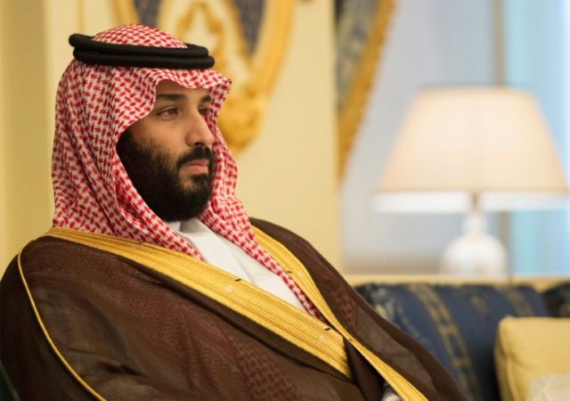 Saudi Arabia's powerful young Crown Prince Mohammed bin Salman seen in a picture provided