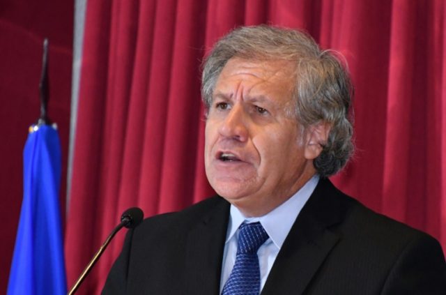 The Secretary General of the Organization of American States (OAS) Luis Almagro is an outspoken critic of President Nicolas Maduro's government