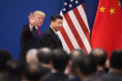 In China, Trump was gushing in his praise of his counterpart Xi Jinping