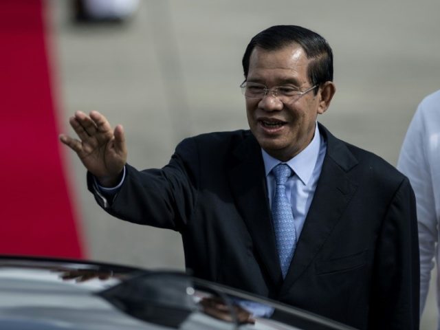 Cambodia's Prime Minister Hun Sen, who has dominated Cambodia for more than three decades,