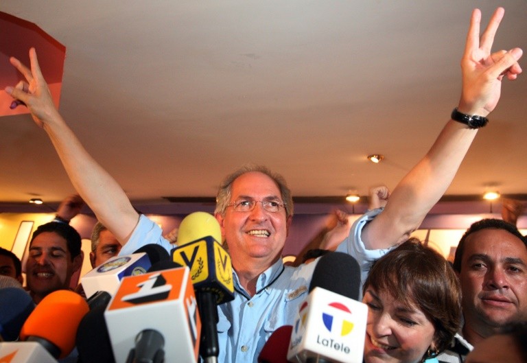 Antonio Ledezma, 62, was arrested and jailed in February 2015 after being accused of plotting to overthrow the president