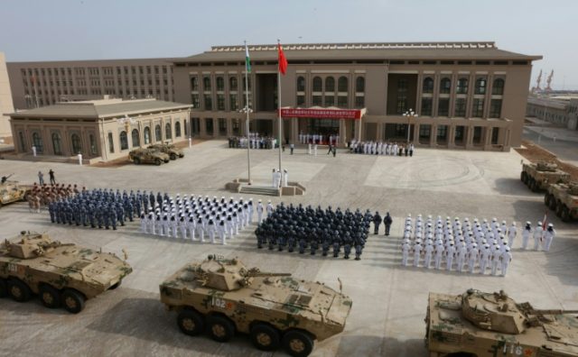 Beijing has been flexing its military muscle, opening its first overseas military base in