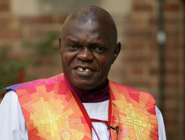 Sentamu became the Church of England's first black archbishop when he was enthroned in Nov