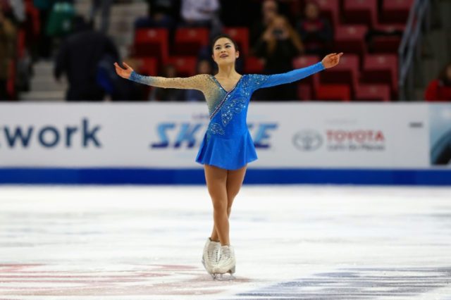 Satoko Miyahara reached the top of the podium for the first time in two years after compet