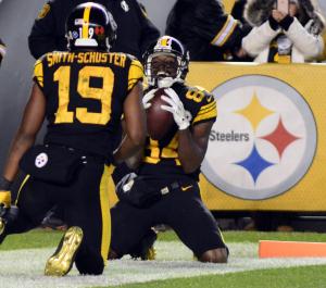 Antonio Brown: You can't miss this helmet catch by the Pittsburgh Steelers star