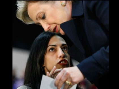 Huma Abedin and Hillary Clinton
