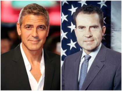 Clooney Nixon Watergate Netflix Getty
