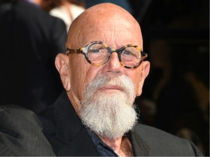 Artist Chuck Close attends the first taping of 'The Late Show With Stephen Colbert&#0