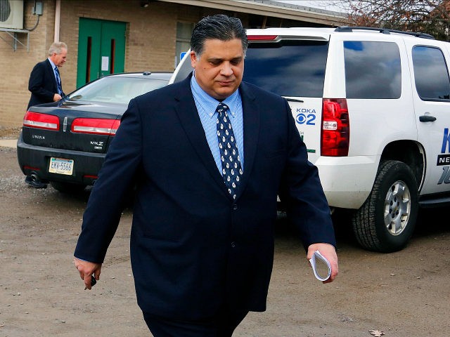 Democratic Pennsylvania state Rep. Marc Gergely leaves his arraignment before a district j