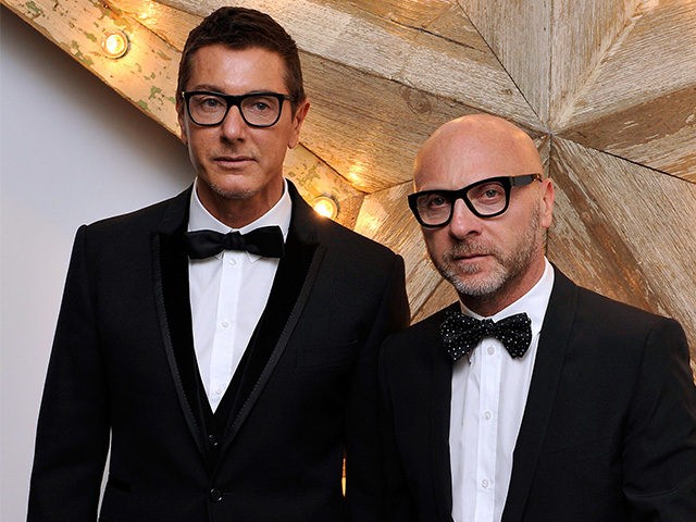 LONDON, ENGLAND - JULY 14: (L-R) Stefano Gabbana and Domenico Dolce attend a party for Dol