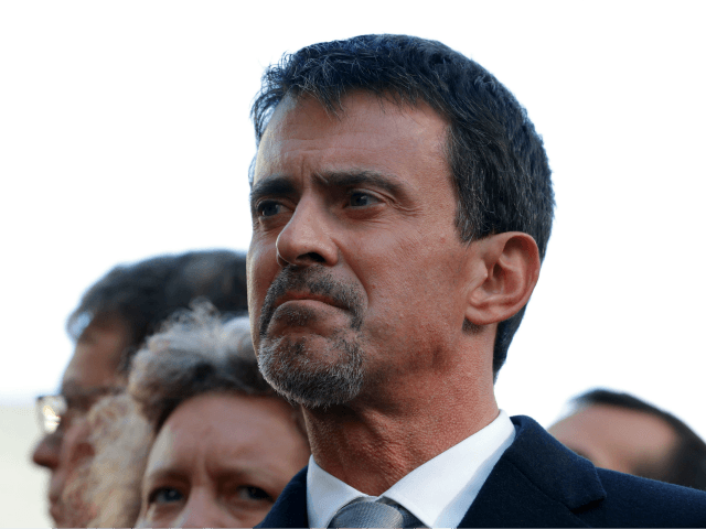 Former French Prime Minister Manuel Valls attends a ceremony at Paris 11th district town h